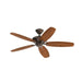 Kichler - 330165SNB - 52"Ceiling Fan - Renew Patio - Satin Natural Bronze