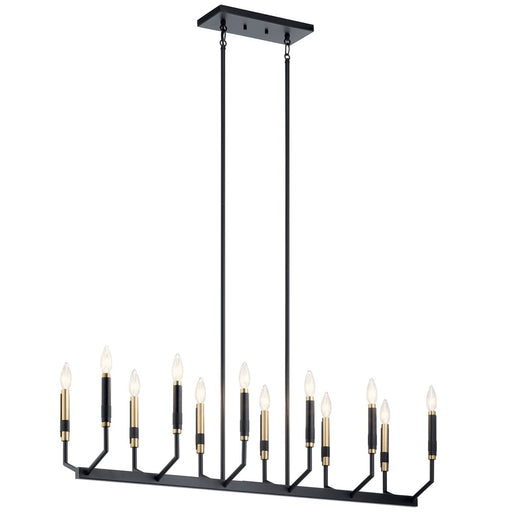 Kichler - 52350BK - 12 Light Chandelier - Armand - Black