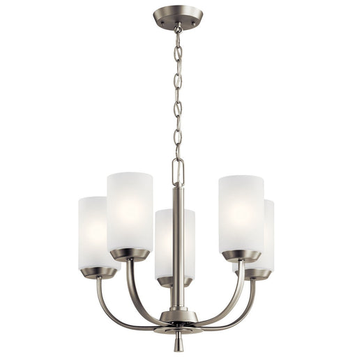 Kichler - 52386NI - Five Light Chandelier - Kennewick - Brushed Nickel