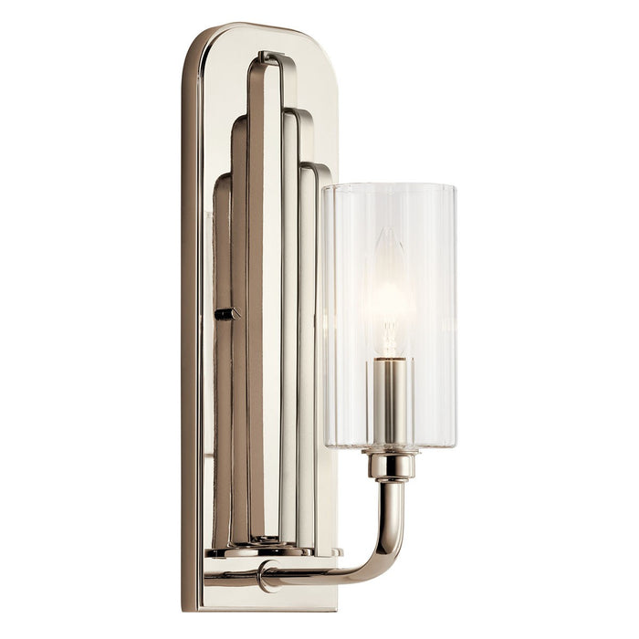 Kichler - 52415PN - One Light Wall Sconce - Kimrose - Polished Nickel