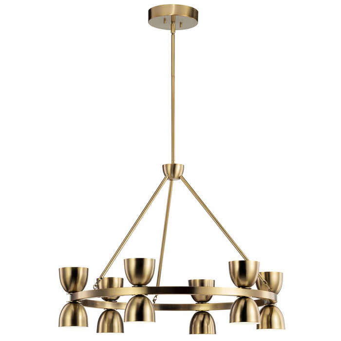 Kichler - 52418BNBLED - LED Chandelier - Baland - Brushed Natural Brass