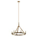 Kichler - 52420BNB - Six Light Chandelier - Emmala - Brushed Natural Brass