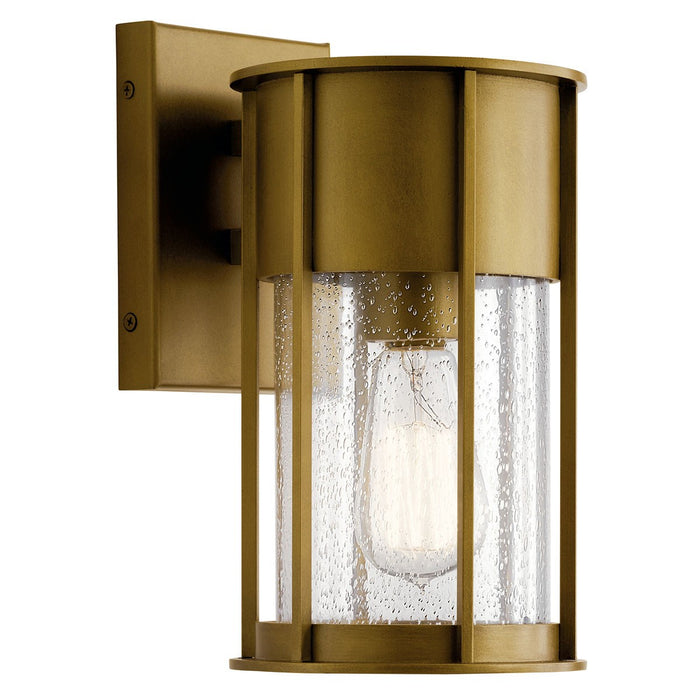 Kichler - 59079NBR - One Light Outdoor Wall Mount - Camillo - Natural Brass