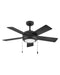 Hinkley - 904042FMB-LIA - 42"Ceiling Fan - Croft - Matte Black