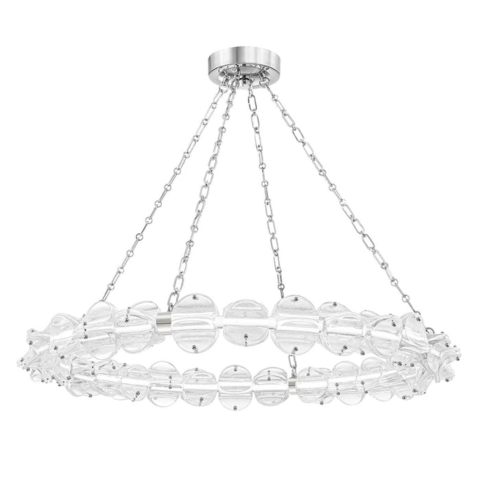 Hudson Valley - 1938-PN - LED Chandelier - Lindley - Polished Nickel