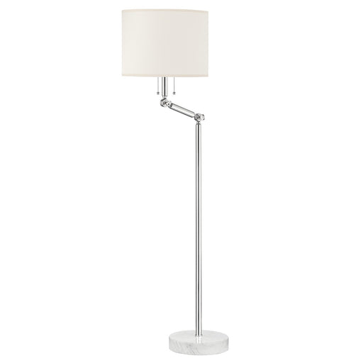 Hudson Valley - MDSL151-PN - Two Light Floor Lamp - Essex - Polished Nickel