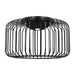 Visual Comfort Modern - 700FMKAI15B-LED930 - LED Flush Mount - Kai - Nightshade Black