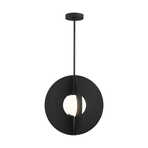 Visual Comfort Modern - 700TDOBLRGB - One Light Pendant - Orbel - Nightshade Black