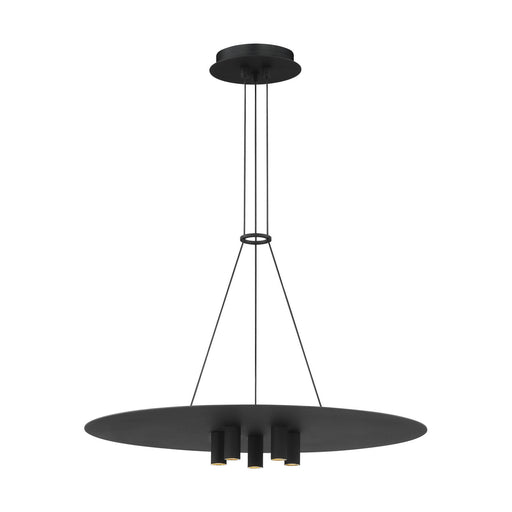 Visual Comfort Modern - 700TDPNT22B-LED930 - LED Pendant - Ponte - Nightshade Black