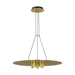 Visual Comfort Modern - 700TDPNT22NB-LED930 - LED Pendant - Ponte - Natural Brass