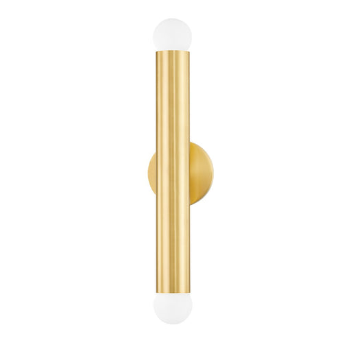 Mitzi - H602102-AGB - Two Light Wall Sconce - Taylor - Aged Brass