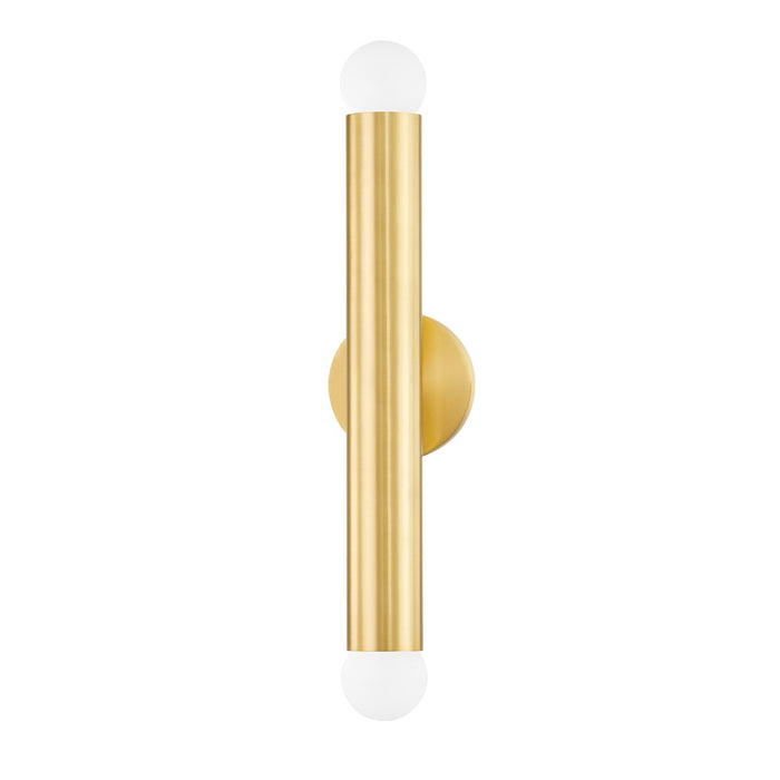 Mitzi - H602102-AGB - Two Light Wall Sconce - Taylor - Aged Brass