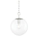 Mitzi - H609701S-PN - One Light Pendant - Juliana - Polished Nickel