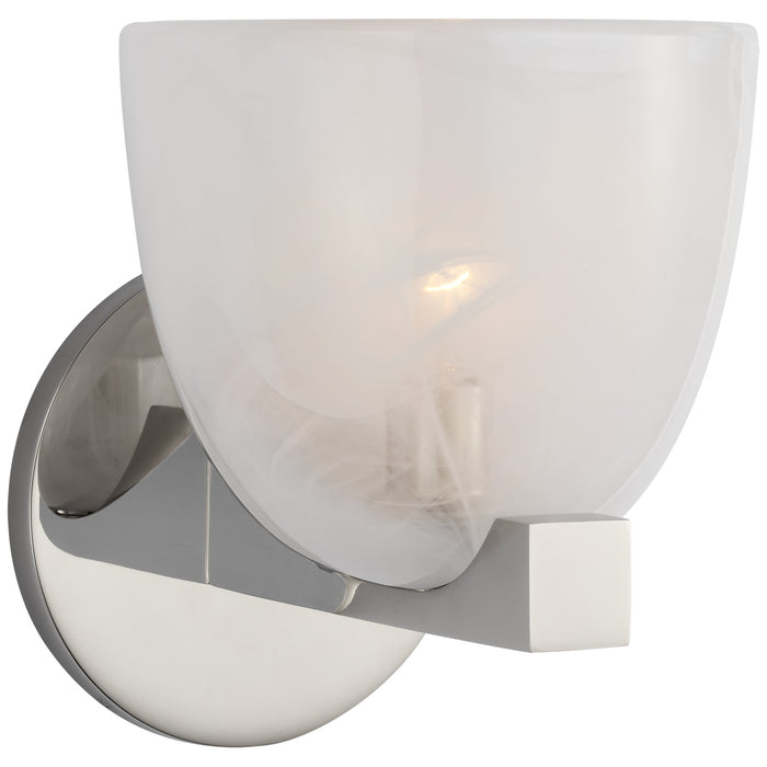 Visual Comfort Signature - ARN 2490PN-WSG - LED Wall Sconce - Carola - Polished Nickel