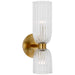 Visual Comfort Signature - ARN 2500HAB-CG - LED Wall Sconce - Asalea - Hand-Rubbed Antique Brass