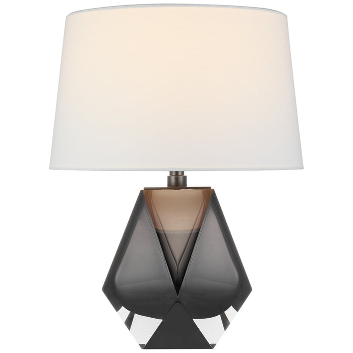 Visual Comfort Signature - CHA 8437SMG-L - LED Table Lamp - Gemma - Smoked Glass