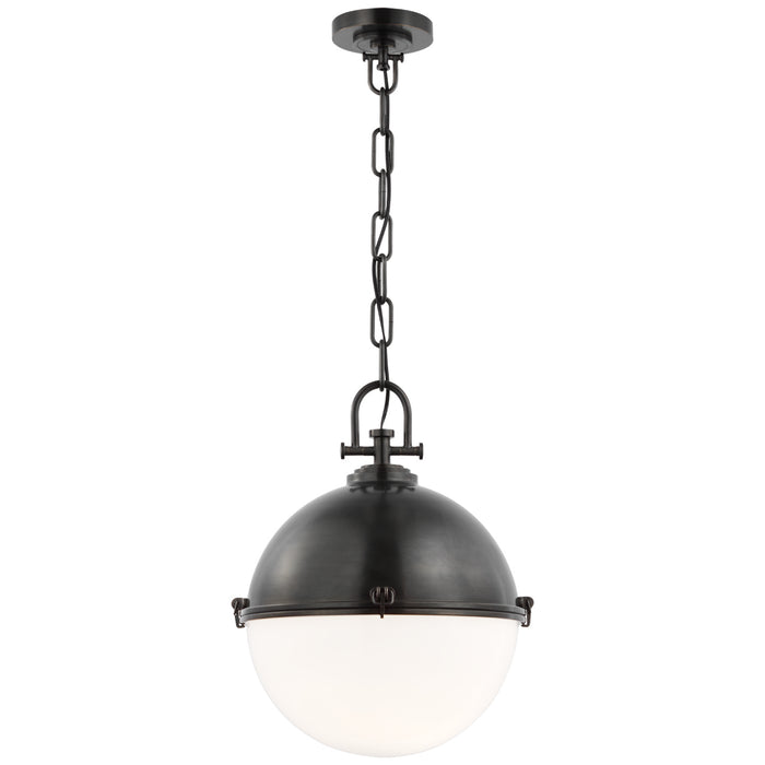 Visual Comfort Signature - CHC 5491BZ-WG - LED Pendant - Adrian - Bronze