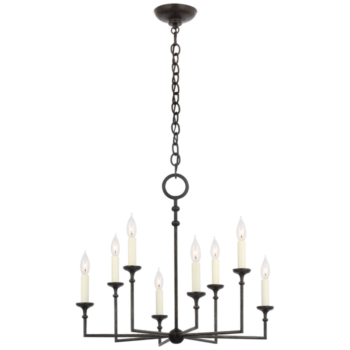 Visual Comfort Signature - CHC 5701AI - LED Chandelier - Rowen - Aged Iron