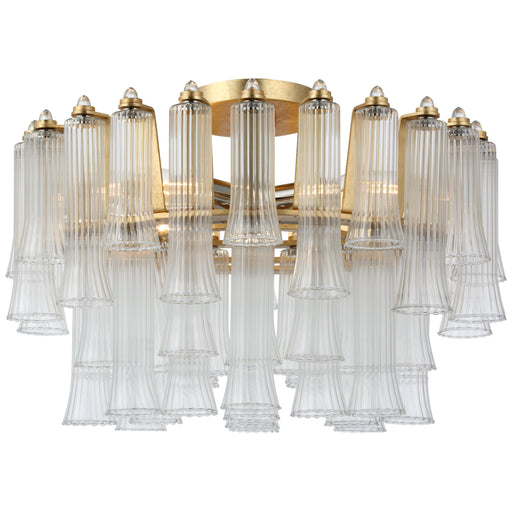 Visual Comfort Signature - JN 4250G-CG - LED Semi-Flush Mount - Lorelei - Gild