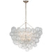 Visual Comfort Signature - JN 5113BSL-CG - LED Chandelier - Talia - Burnished Silver Leaf