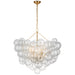 Visual Comfort Signature - JN 5113G-CG - LED Chandelier - Talia - Gild