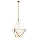 Visual Comfort Signature - JN 5241HAB-WG - LED Lantern - Lorino - Hand-Rubbed Antique Brass