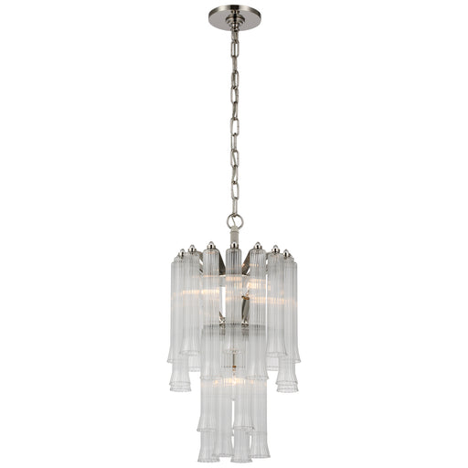 Visual Comfort Signature - JN 5250PN-CG - LED Chandelier - Lorelei - Polished Nickel