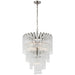 Visual Comfort Signature - JN 5252PN-CG - LED Chandelier - Lorelei - Polished Nickel