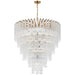 Visual Comfort Signature - JN 5253G-CG - LED Chandelier - Lorelei - Gild