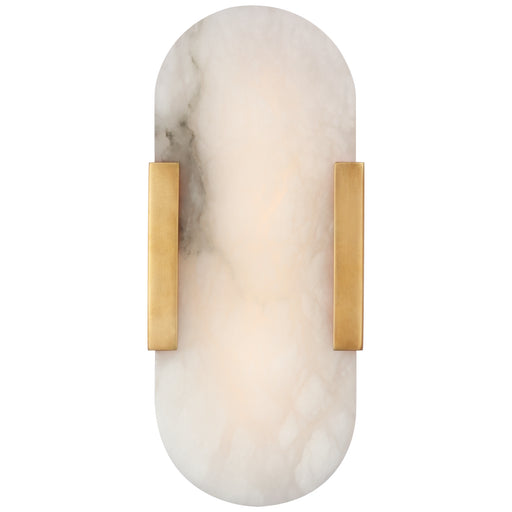 Visual Comfort Signature - KW 2015AB-ALB - LED Wall Sconce - Melange - Antique-Burnished Brass