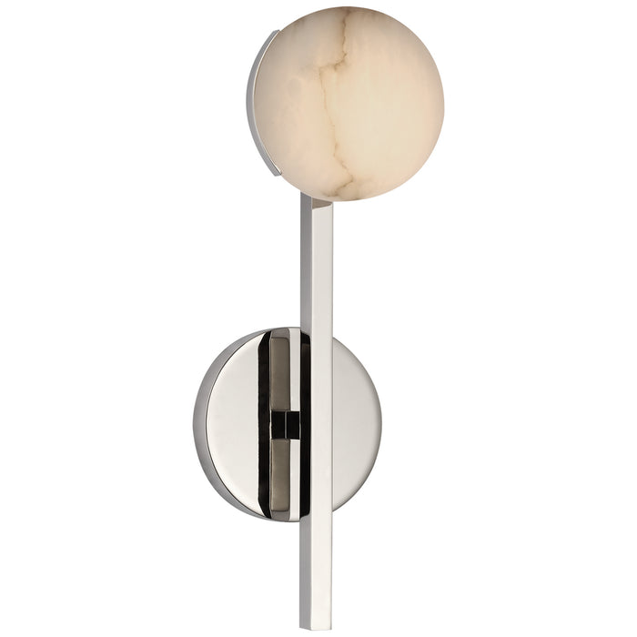 Visual Comfort Signature - KW 2620PN-ALB - LED Wall Sconce - Pedra - Polished Nickel