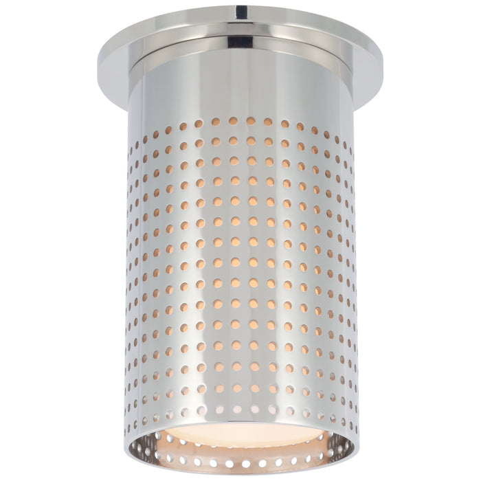 Visual Comfort Signature - KW 4053PN-WG - LED Flush Mount - Precision - Polished Nickel