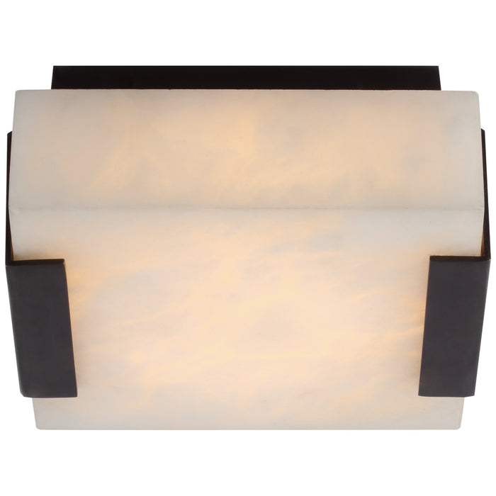 Visual Comfort Signature - KW 4110BZ-ALB - LED Flush Mount - Covet - Bronze