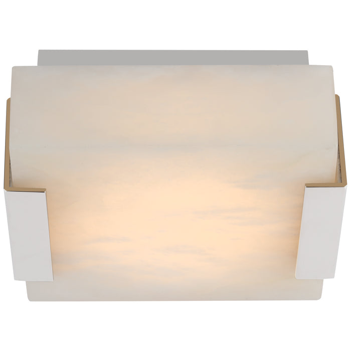 Visual Comfort Signature - KW 4110PN-ALB - LED Flush Mount - Covet - Polished Nickel