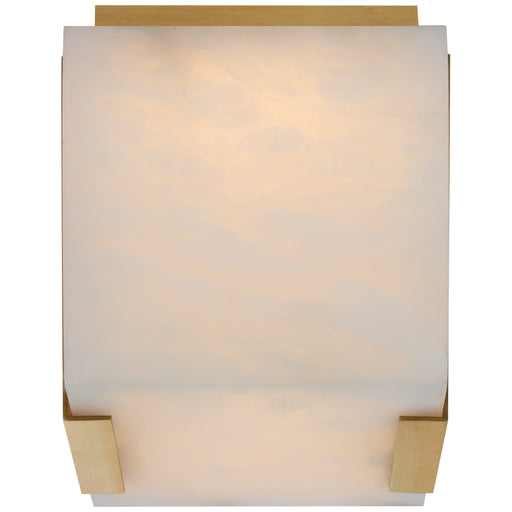 Visual Comfort Signature - KW 4111AB-ALB - LED Flush Mount - Covet - Antique-Burnished Brass