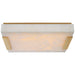 Visual Comfort Signature - KW 4115AB-ALB - LED Flush Mount - Covet - Antique-Burnished Brass