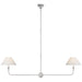 Visual Comfort Signature - TOB 5455PW-L - LED Linear Pendant - Piaf - Plaster White