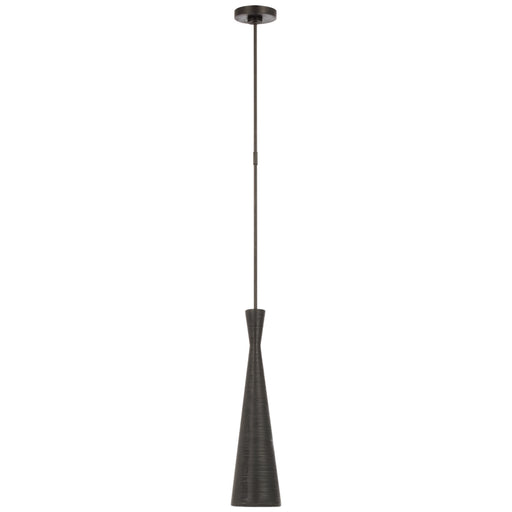 Visual Comfort Signature - KW 5038AI - LED Pendant - Utopia - Aged Iron