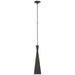 Visual Comfort Signature - KW 5038AI - LED Pendant - Utopia - Aged Iron