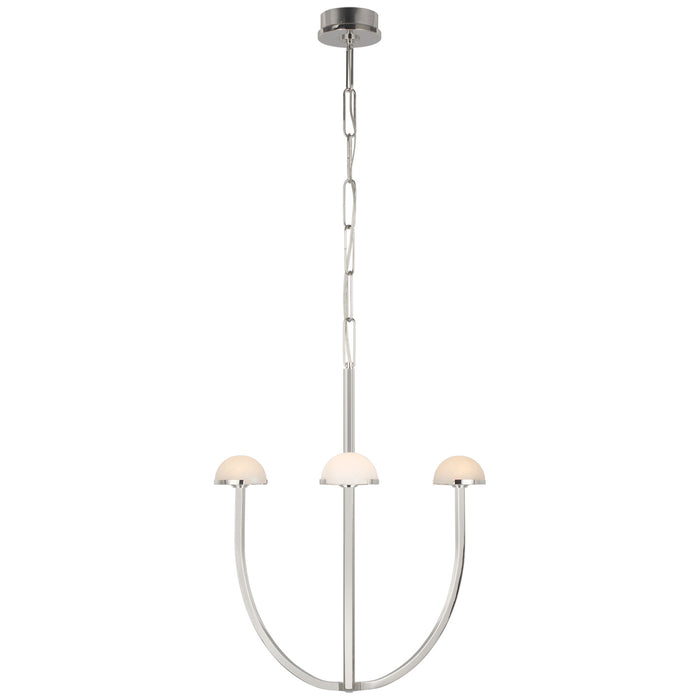 Visual Comfort Signature - KW 5620PN-ALB - LED Chandelier - Pedra - Polished Nickel