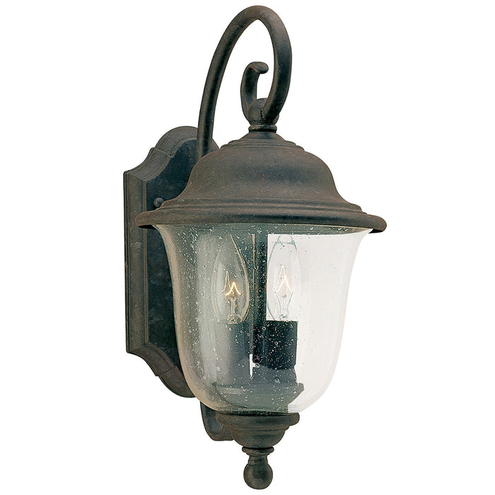 Generation Lighting. - 8459-46 - Two Light Outdoor Wall Lantern - Trafalgar - Oxidized Bronze