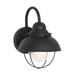 Generation Lighting. - 8870-12 - One Light Outdoor Wall Lantern - Sebring - Black