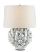 Currey and Company - 6000-0741 - One Light Table Lamp - Cynara - Antique White