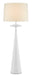 Currey and Company - 8000-0104 - One Light Floor Lamp - Giacomo - Gesso White