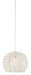 Currey and Company - 9000-0909 - One Light Pendant - Piero - Sugar White