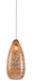 Currey and Company - 9000-0902 - One Light Pendant - Rame - Copper