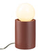 Justice Designs - CER-2460-CLAY - One Light Portable - Portable - Canyon Clay