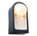 Justice Designs - CER-3010-MDMT - One Light Wall Sconce - Ambiance Collection - Midnight Sky with Matte White internal finish