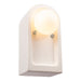 Justice Designs - CER-3010-WHT - One Light Wall Sconce - Ambiance Collection - Gloss White