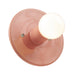 Justice Designs - CER-6270-BSH - One Light Wall Sconce - Ambiance Collection - Gloss Blush